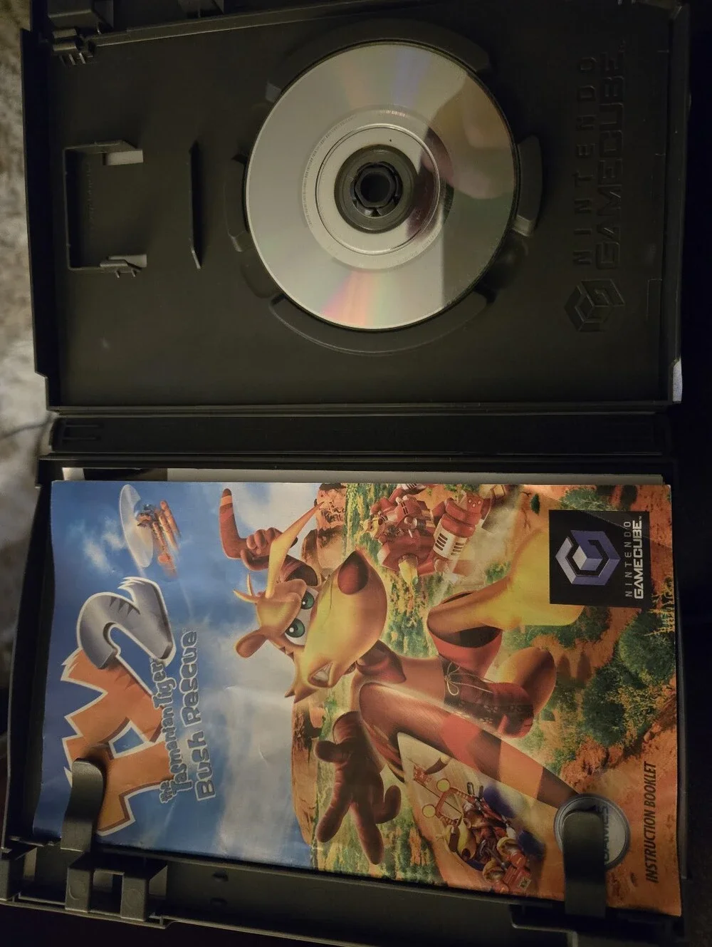 Nintendo GameCube Game TY2 Bush Rescue